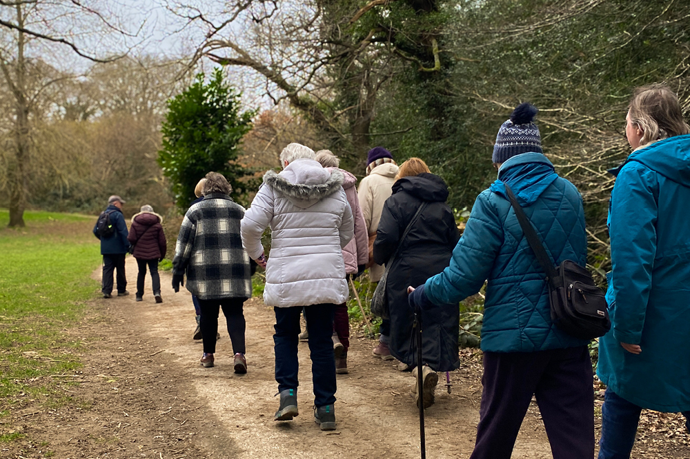 Wellbeing winter walk