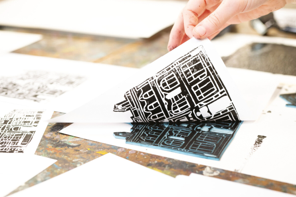 Collyer's pop up print craft