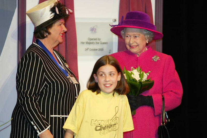 HRH Queen Elizabeth II officially opens The Capitol 
