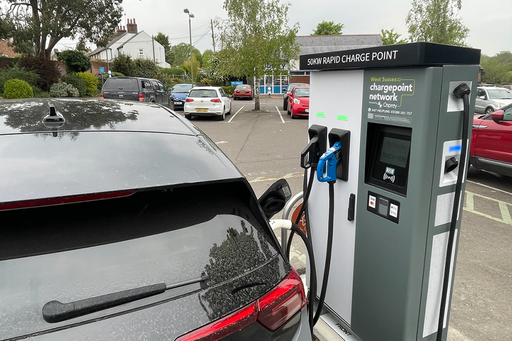 Storrington electric charge points