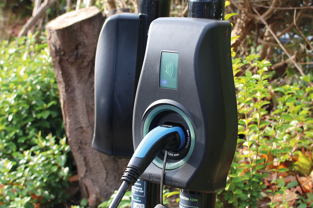 Electric vehicle charge points