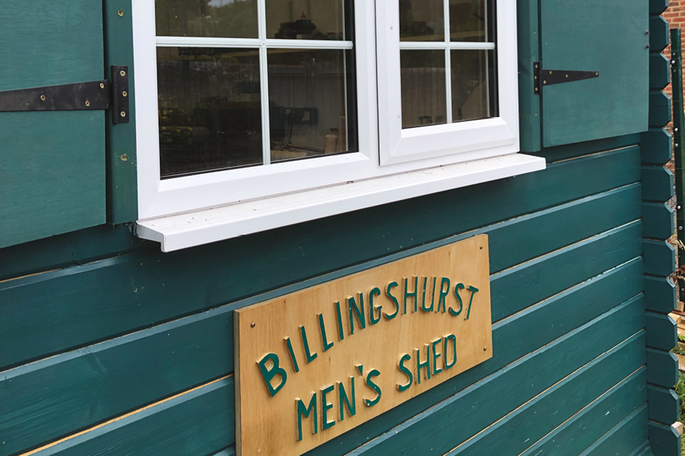 Billingshurst Men's Shed took on an insulation project