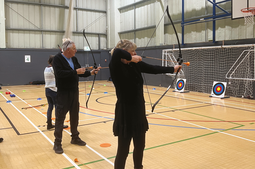 Archery class