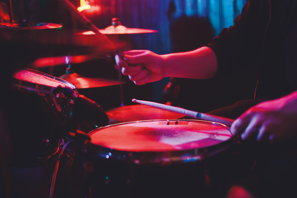 Drumming image