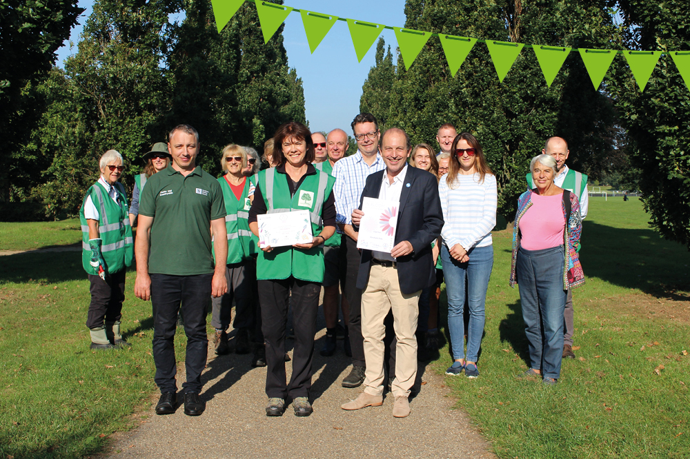 Celebrating Horsham Park's 2021 South and South East In Bloom awards