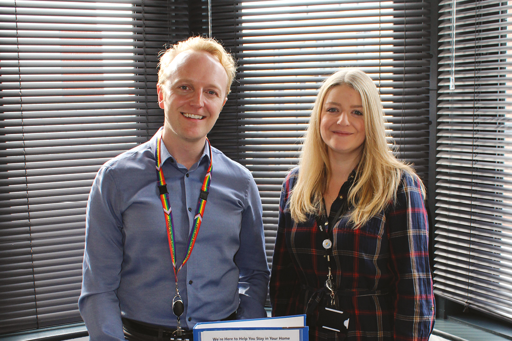 Homelessness team members