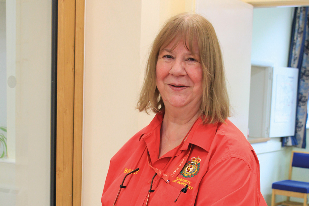 SECAMB community first responder Sally