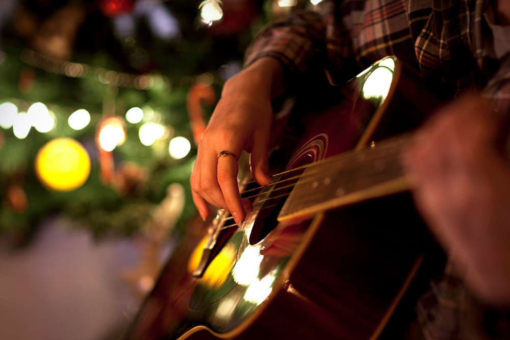 Guitar music at Horsham Museum