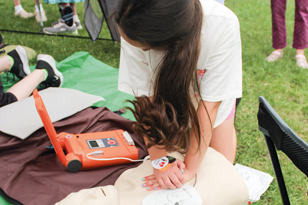 CPR practise