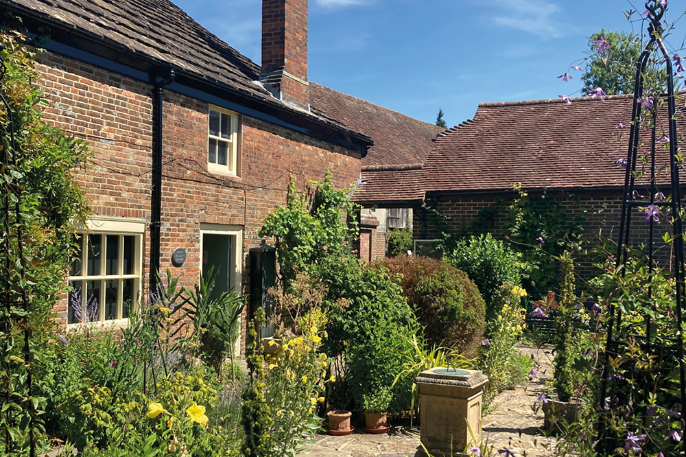 Horsham museum's courtyard garden