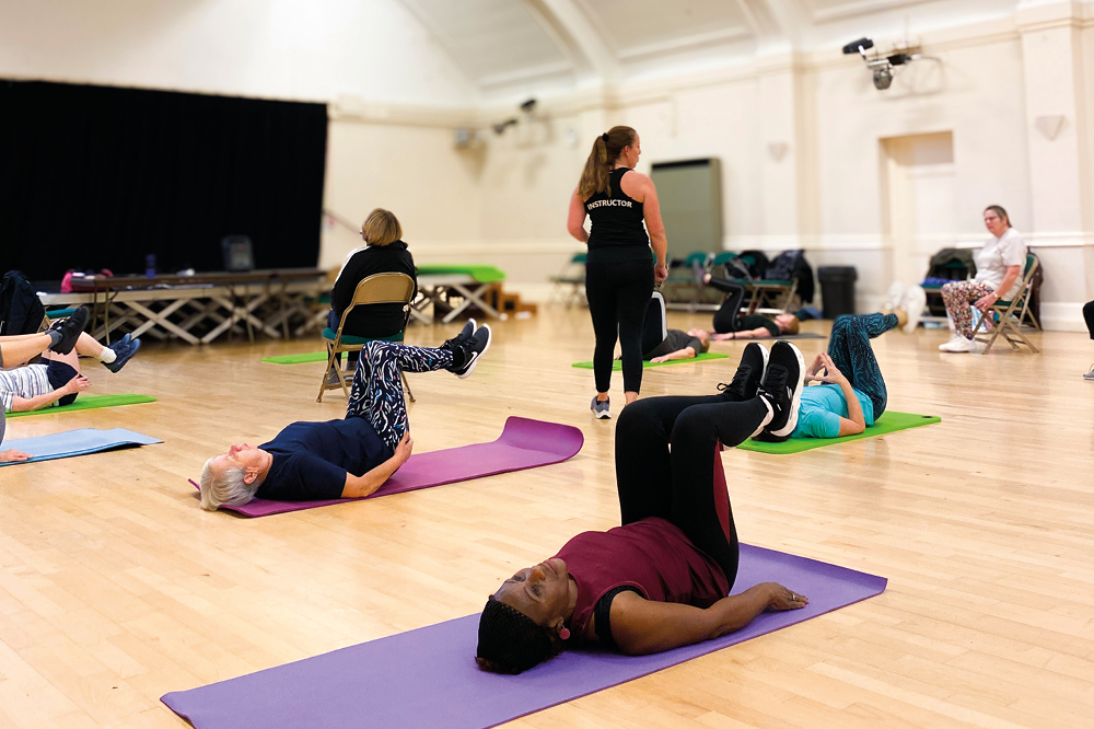 Fitness class