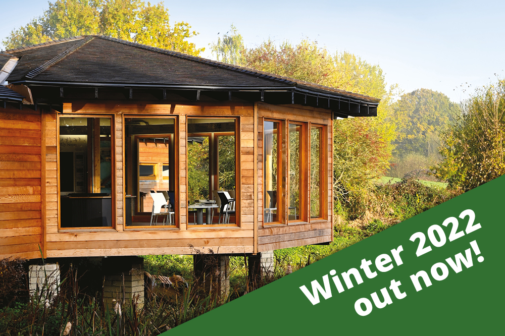 Warnham Local Nature Reserve Discovery Hub and the words Winter 2022 out now!