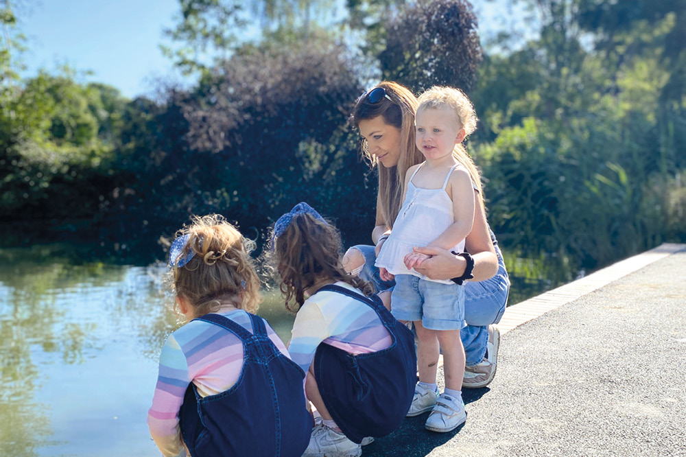 Family in Park photo