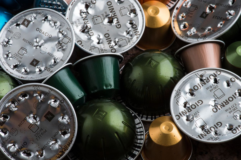 A selection of coffee pods