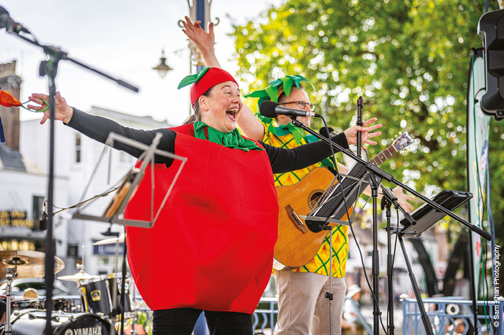 Little Notes fruit and veg band