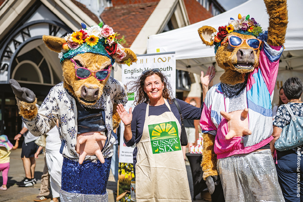 Jersey Girls street entertainers 