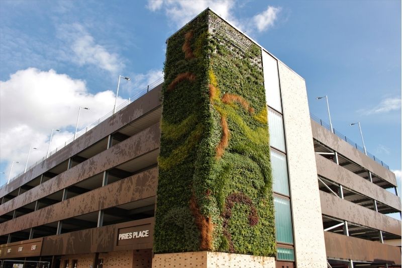 Piries Place living wall